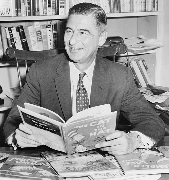Ted Geisel (Dr. Seuss) and his many books.